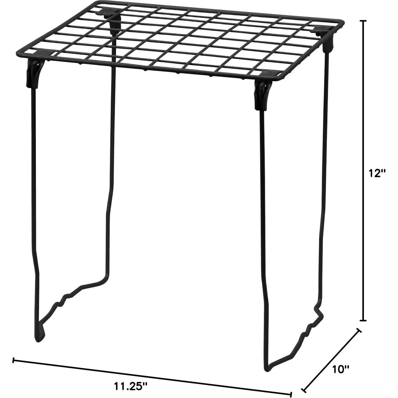 Estante Organizador Apilable LockerMate Negro 30,48 cm