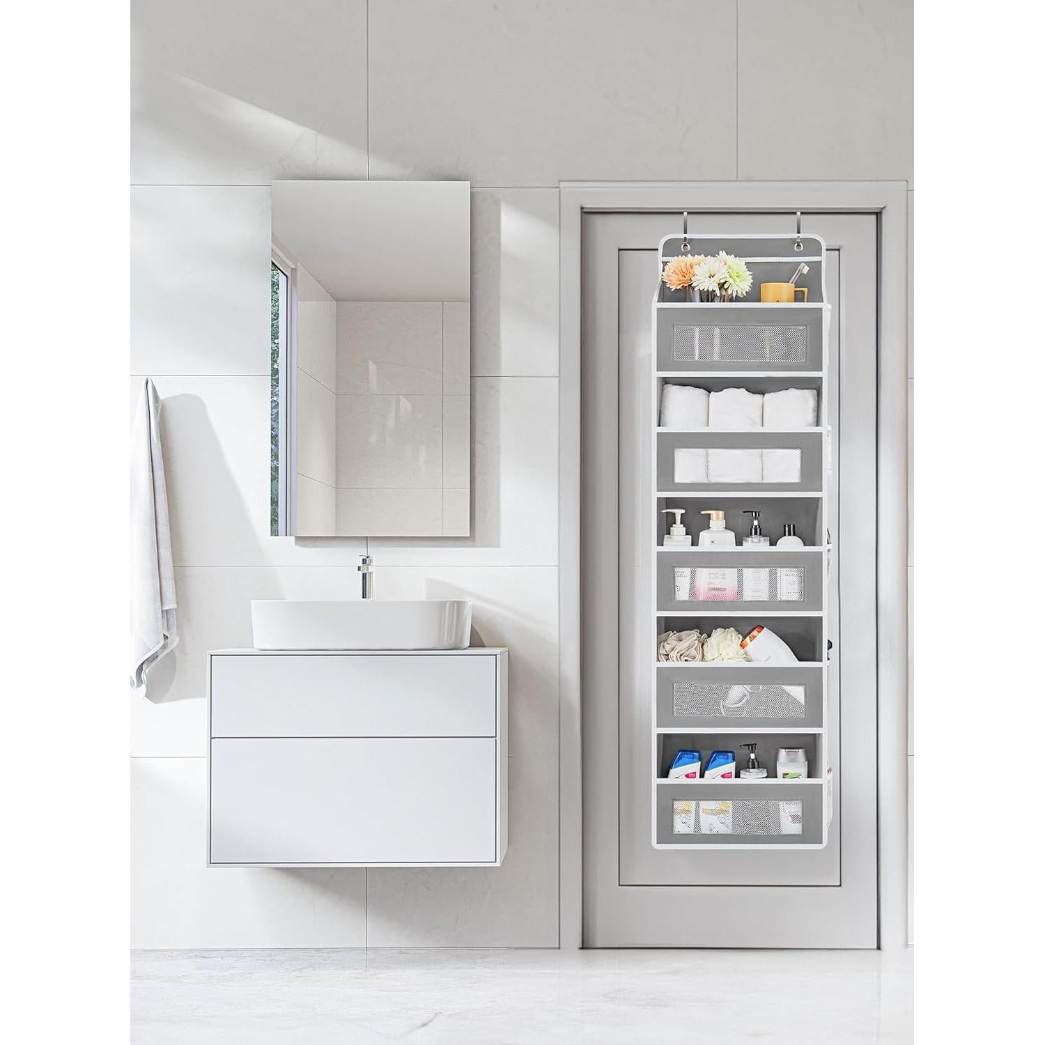 Organizador Colgante JARLINK 2 Paquete 5 Estantes Gris