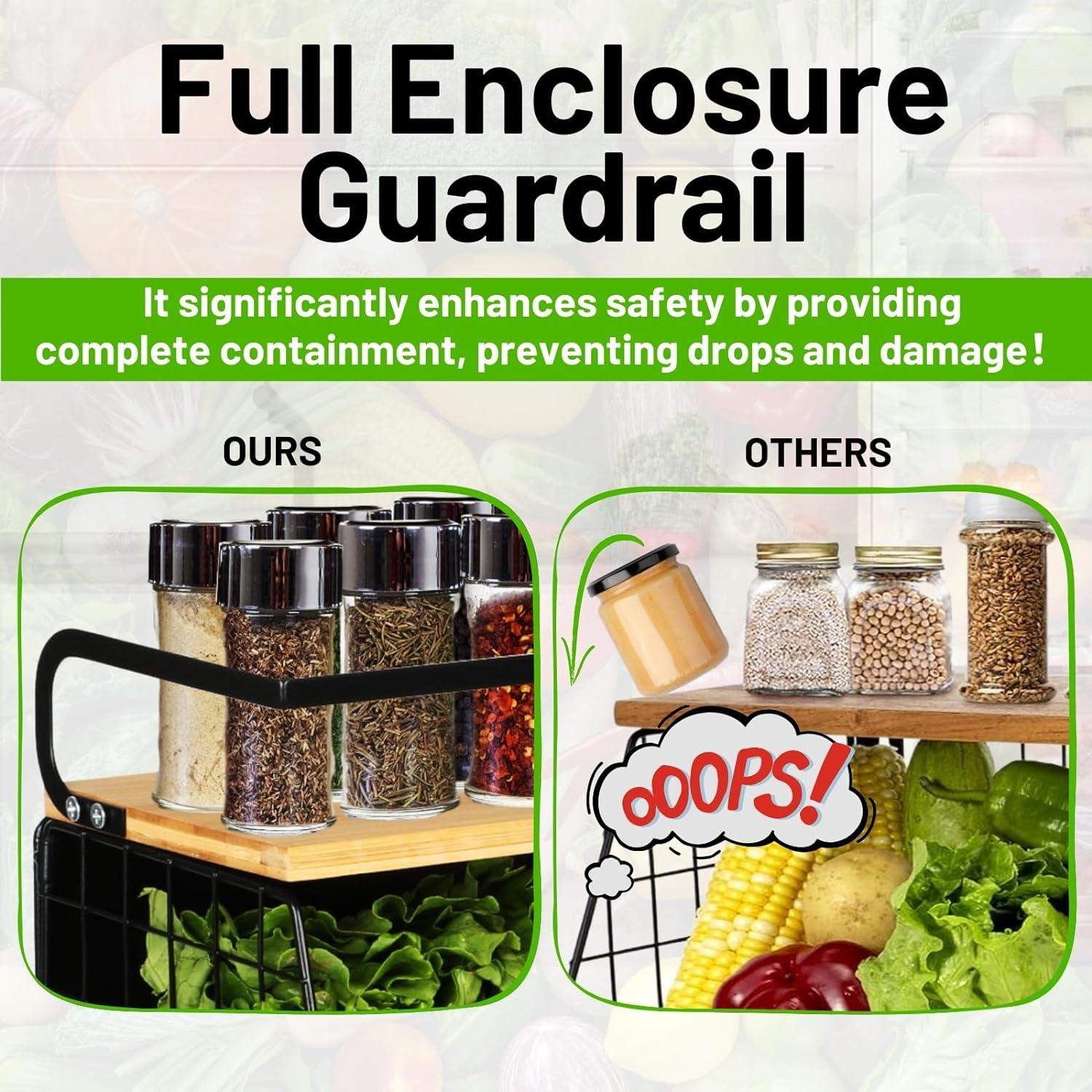 Estante Magnético Ofiray-home para Refrigerador 14.89 kg