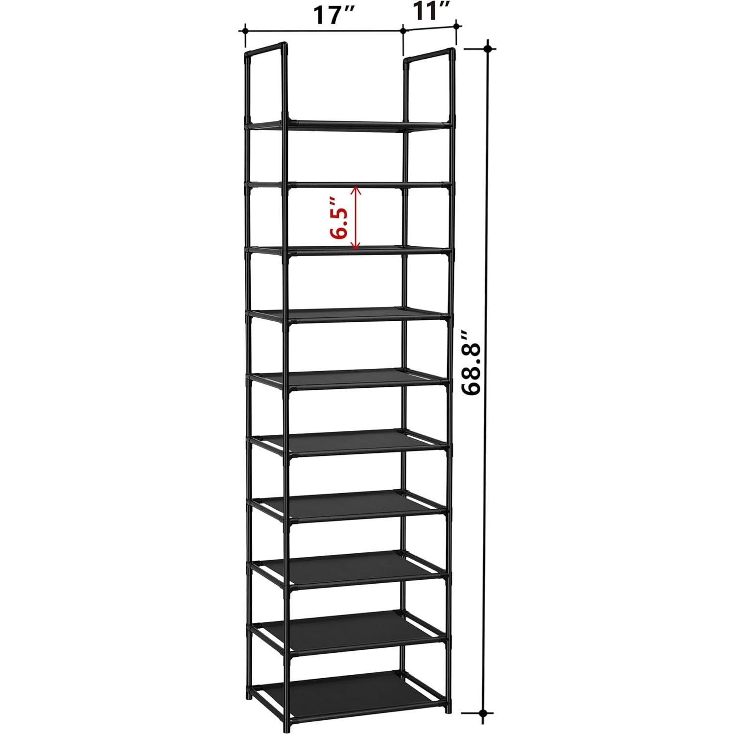 Estante para Zapatos FIDUCIAL HOME 10 Niveles 20-25 Pares