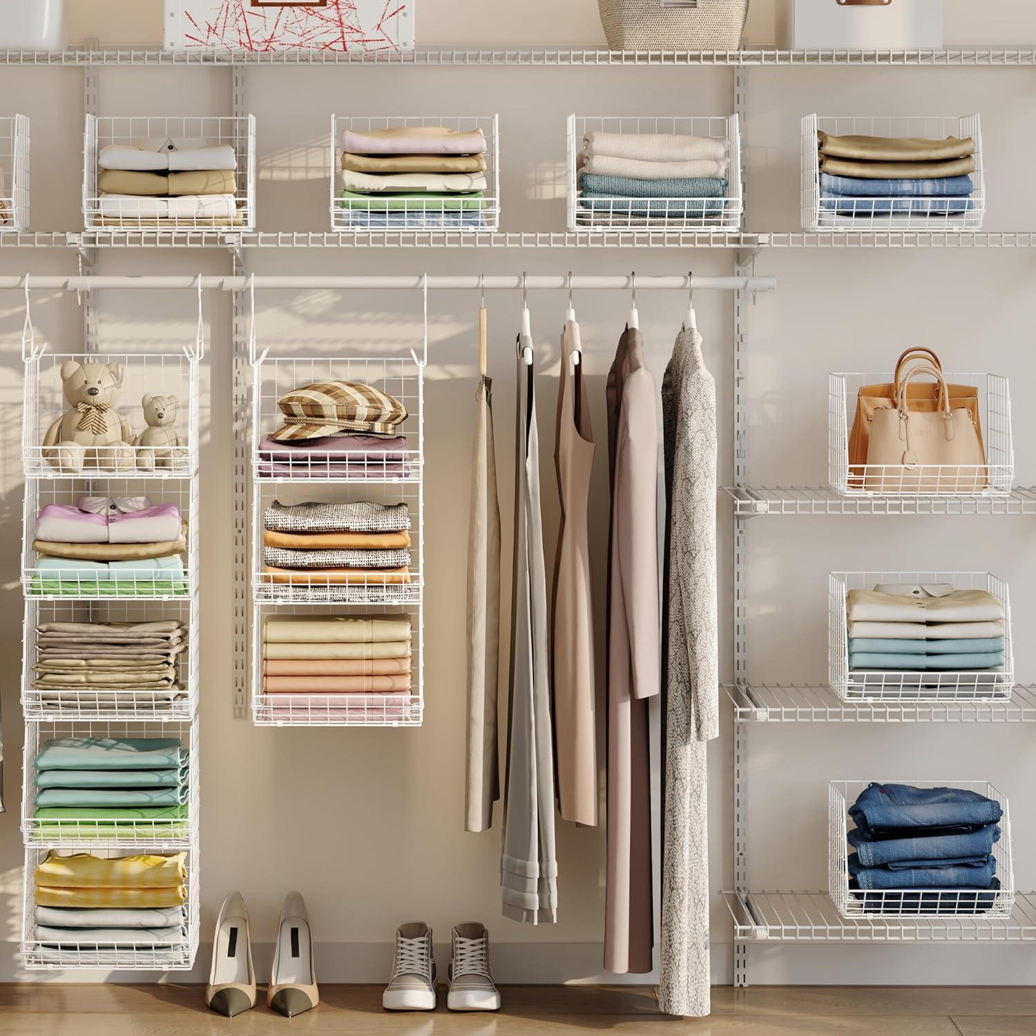 Organizador Colgante X-cosrack 5 Niveles Blanco para Closet