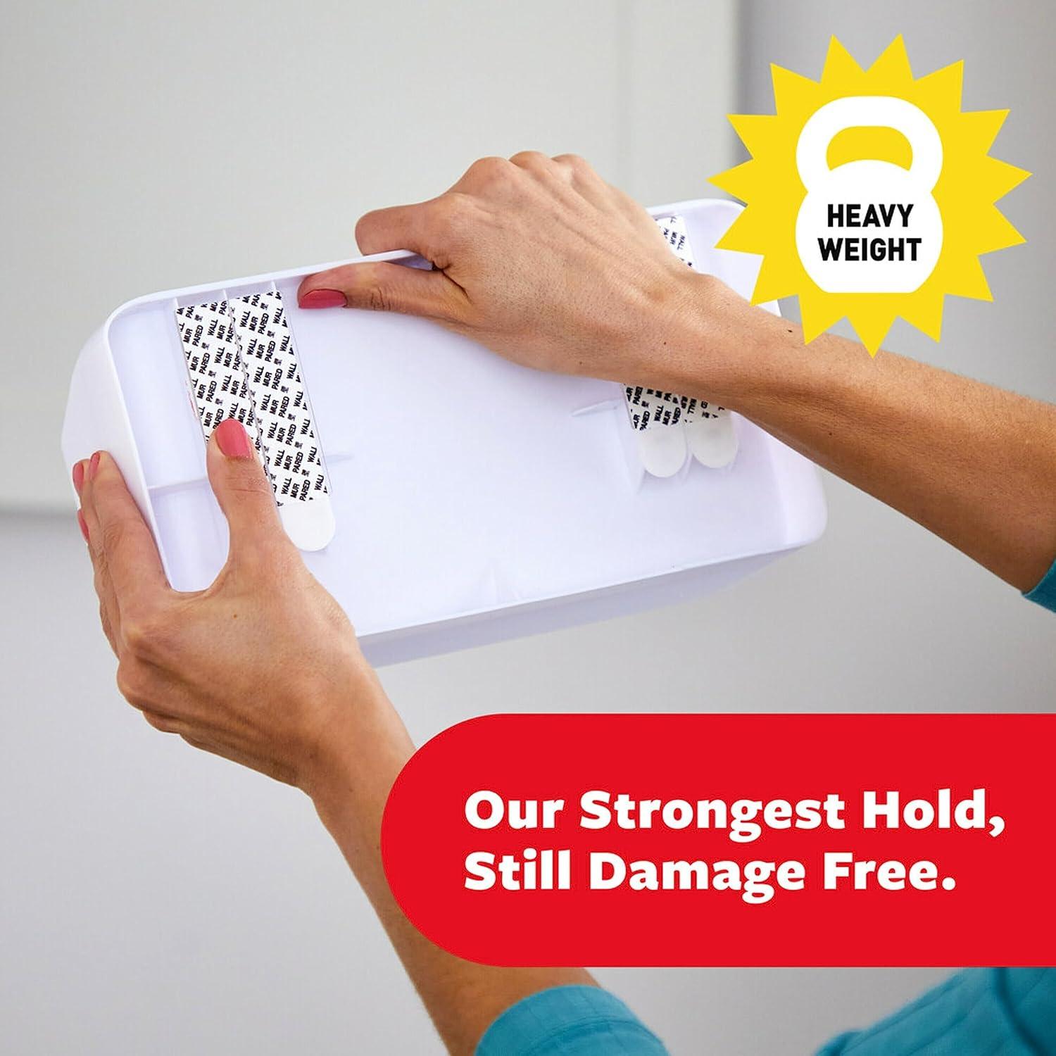 Caddy de Organización Command Blanco 10 Lb Autoadhesivo