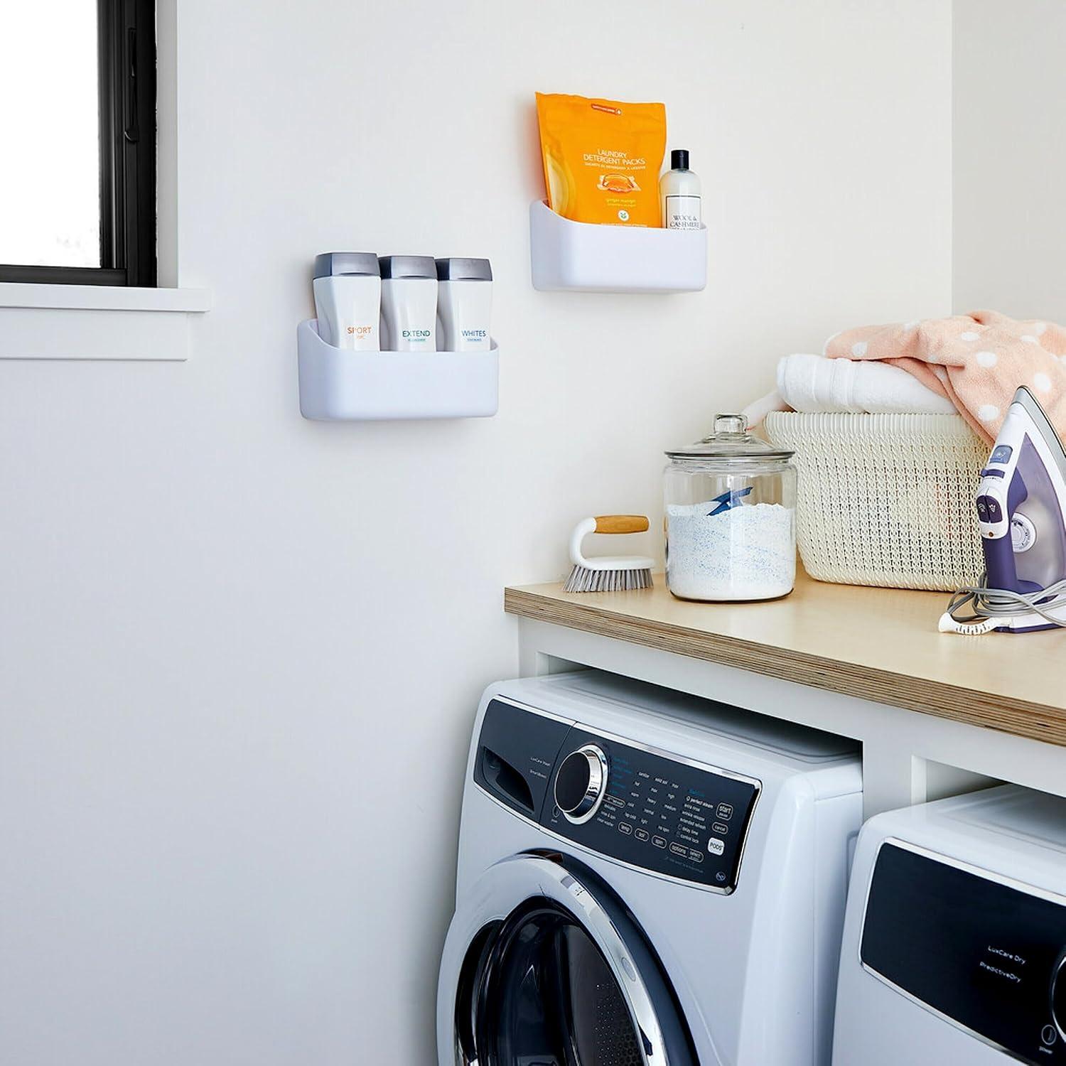 Caddy de Organización Command Blanco 10 Lb Autoadhesivo