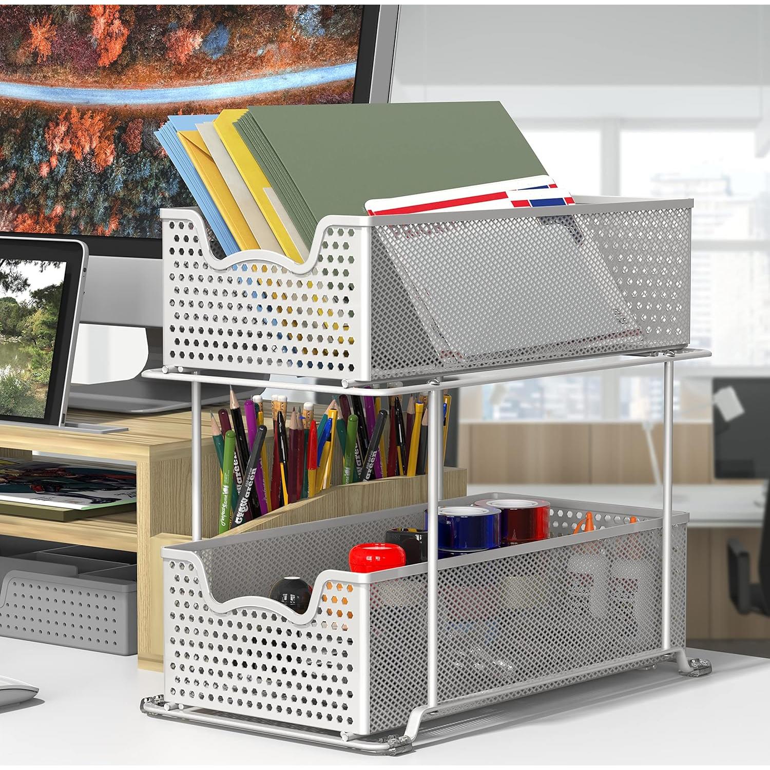 Organizador de Cajones Deslizante Simple Houseware 2 Niveles