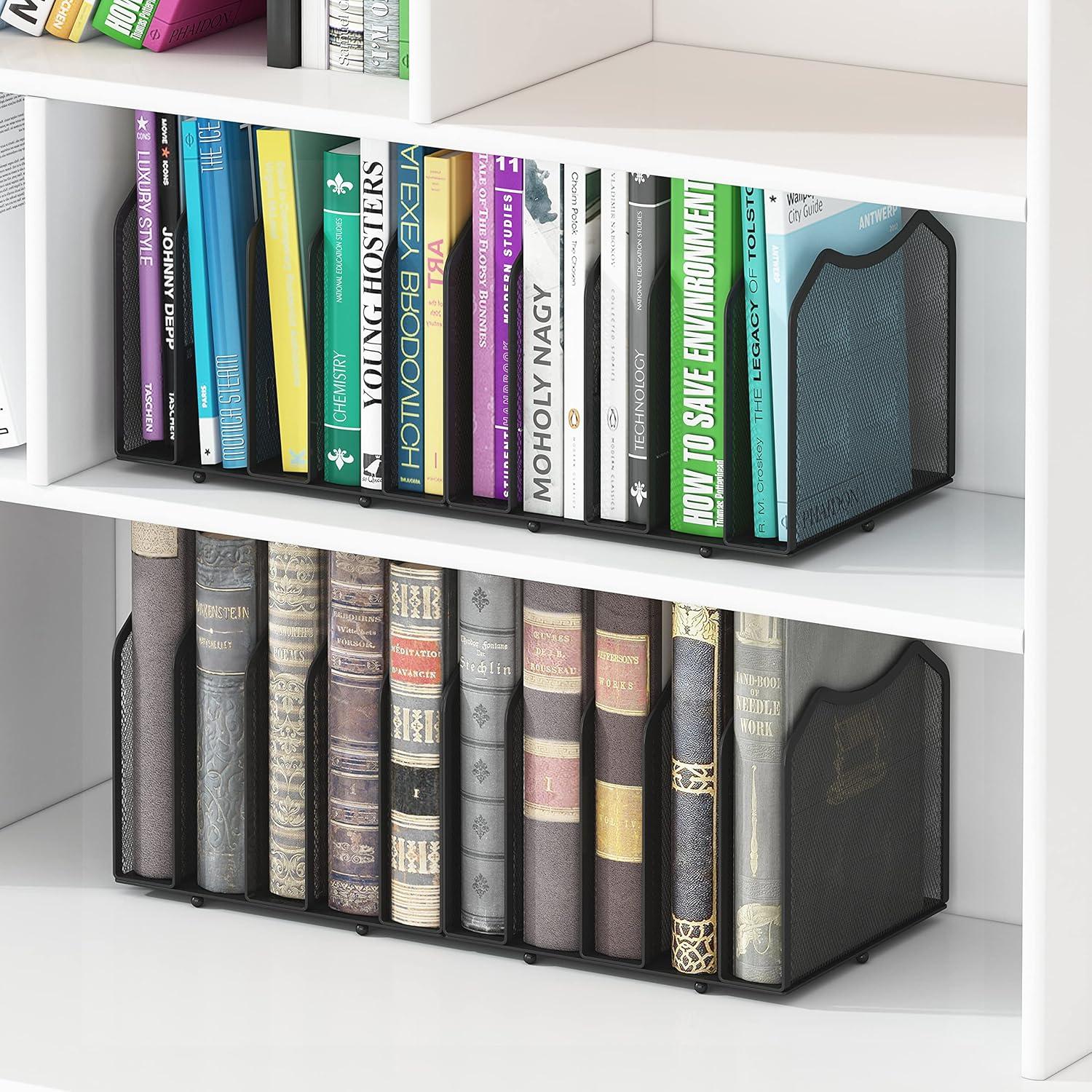 Organizador de Archivos de Malla Simple Trending 5 Secciones Negro