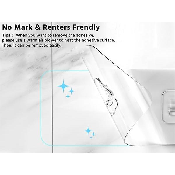 Estante de Ducha Moforoco 2Pack Negro A Prueba de Óxido