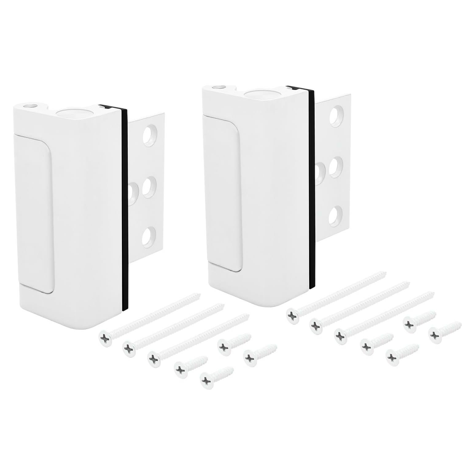 Cerradura de Refuerzo HardwareX 2 Paquetes Blanco 7,62 cm