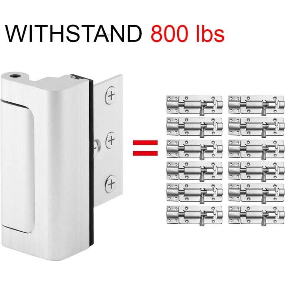 Cerraduras de Refuerzo para Puertas Toyful - 3 Piezas