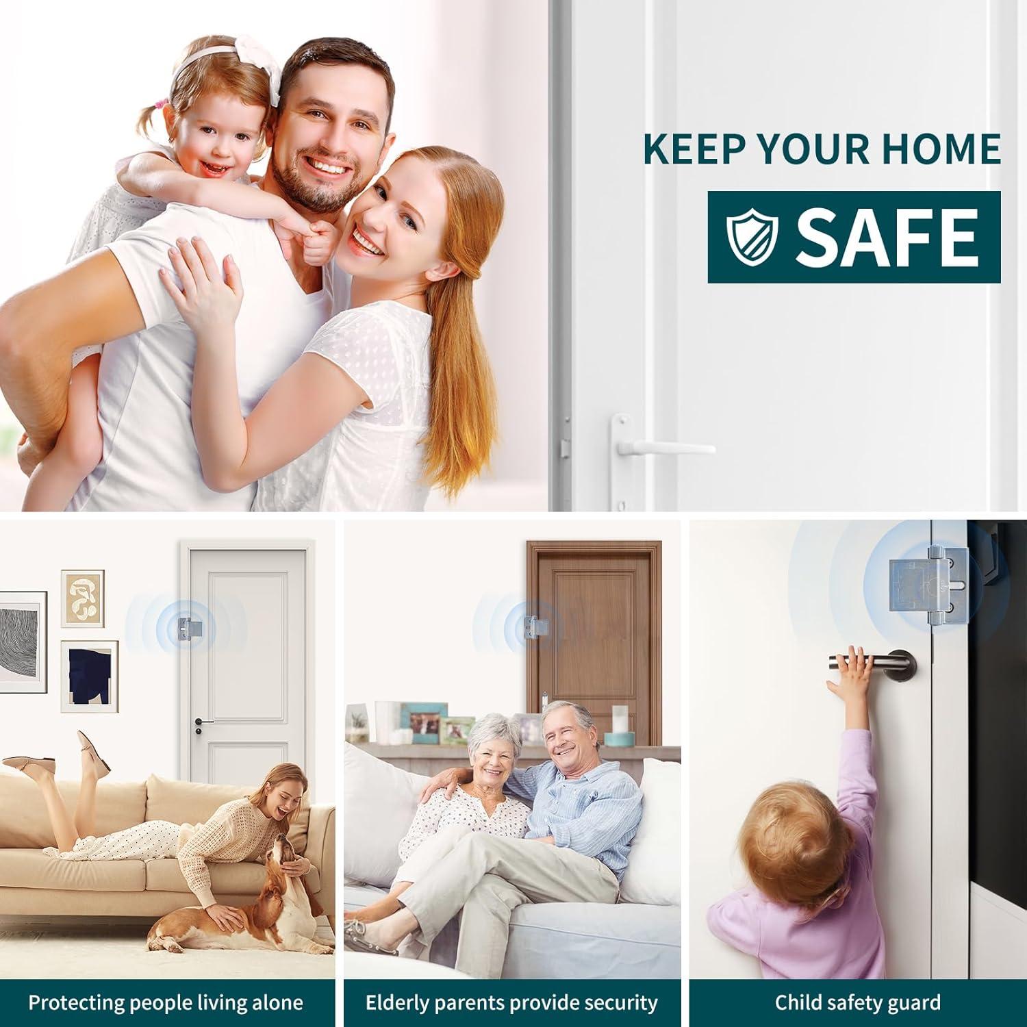 Cerradura de Puerta Reforzada JIADAXIN Aluminio 0.15 kg