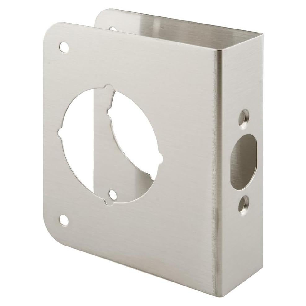 Placa Refuerzo Cerradura Acero Inoxidable Prime-Line U 9589