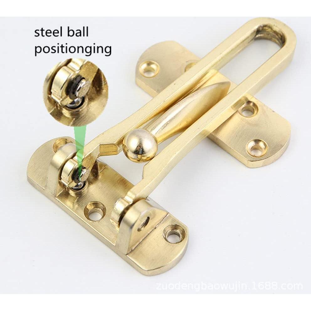 Cerradura de Seguridad para Puerta Szhdxsy Dorada 10 cm