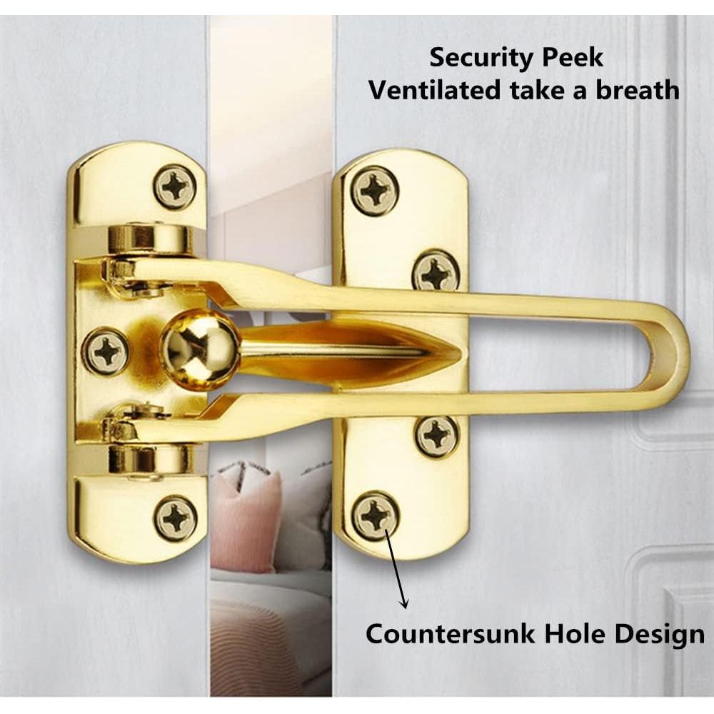 Cerradura de Seguridad para Puerta Szhdxsy Dorada 10 cm