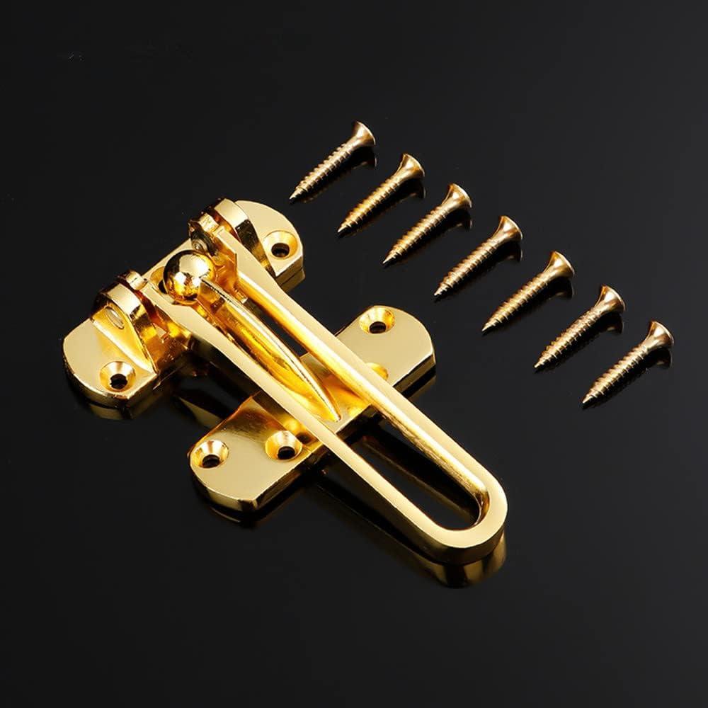 Cerradura de Seguridad para Puerta Szhdxsy Dorada 10 cm