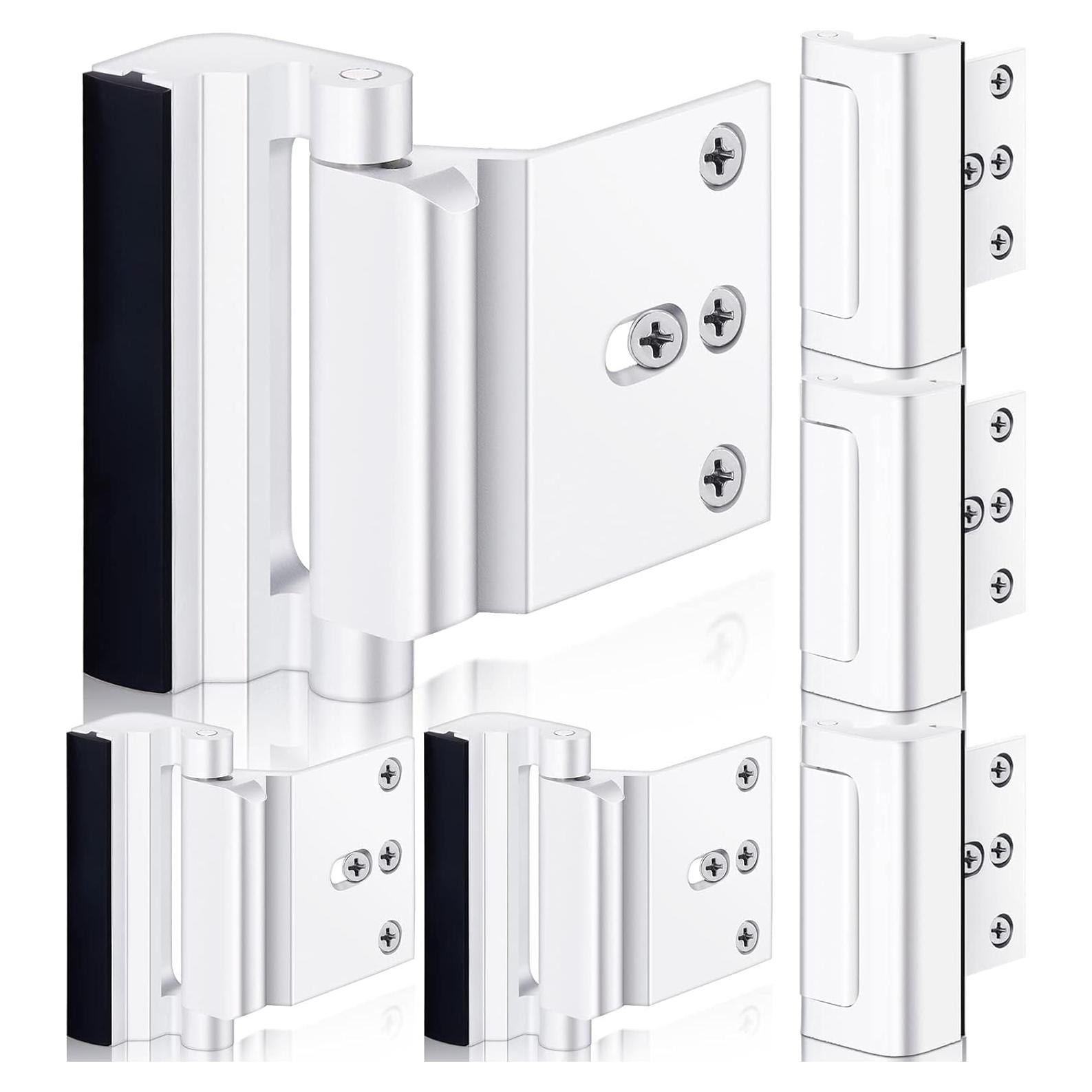 Paquete de 6 Cerraduras de Refuerzo Shimeyao para Puertas