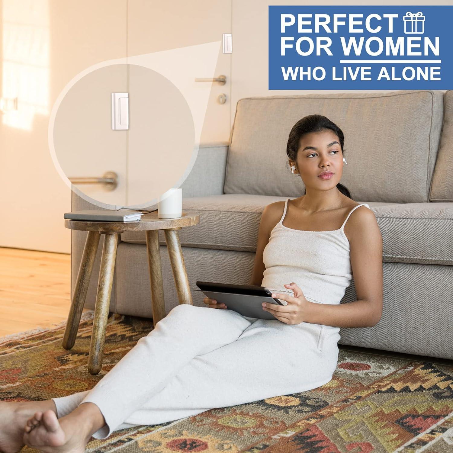 Paquete de 6 Cerraduras de Refuerzo Shimeyao para Puertas