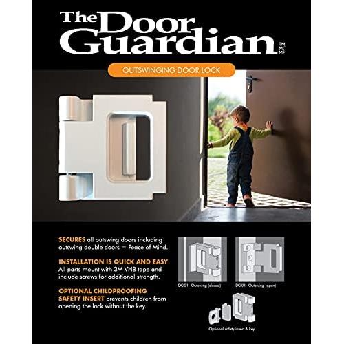 Cerradura de Seguridad Exterior Meranto DG01-OUT Blanca