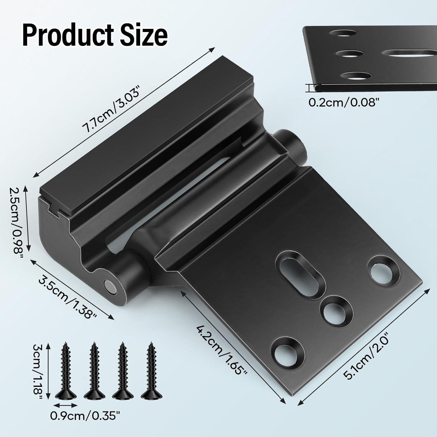 Cerradura de refuerzo Geyrut para puerta interior - Seguridad alta