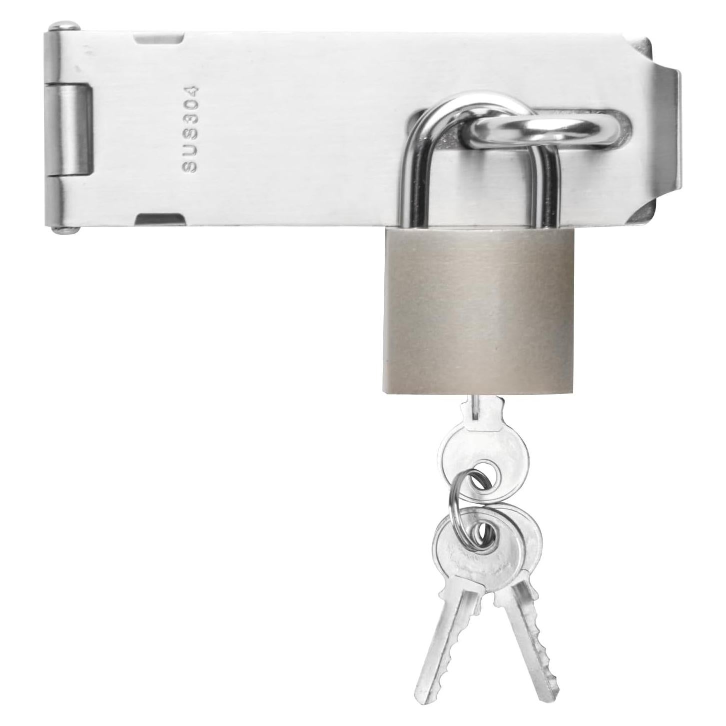 Juego de Cerradura de Acero Inoxidable QBXMY7 12,7 cm