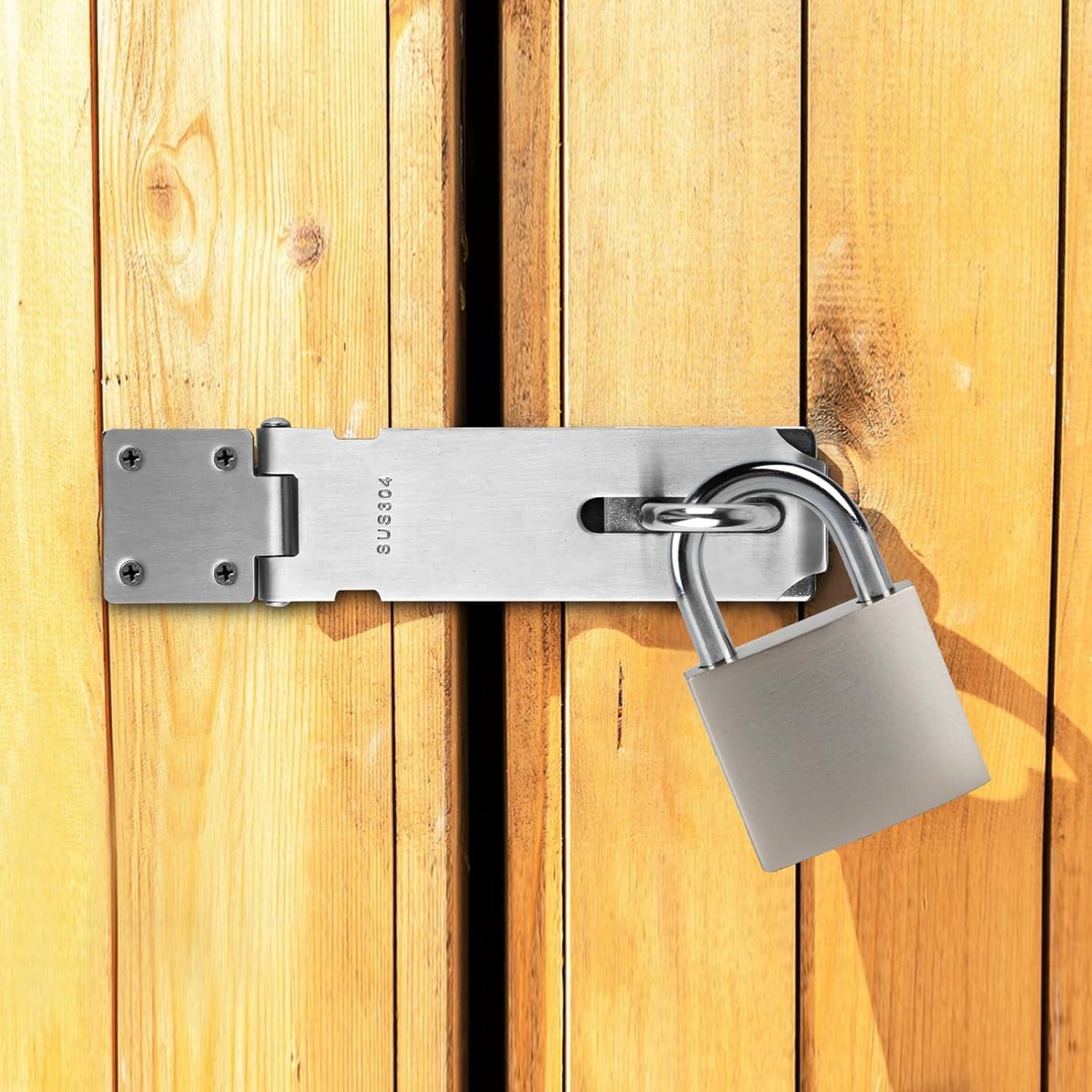 Juego de Cerradura de Acero Inoxidable QBXMY7 12,7 cm