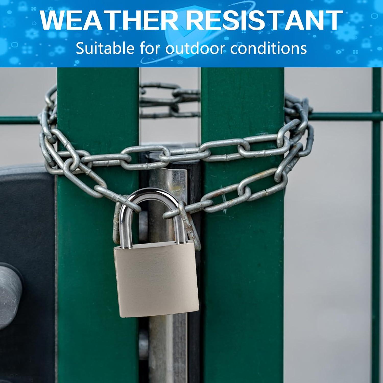 Juego de Cerradura de Acero Inoxidable QBXMY7 12,7 cm