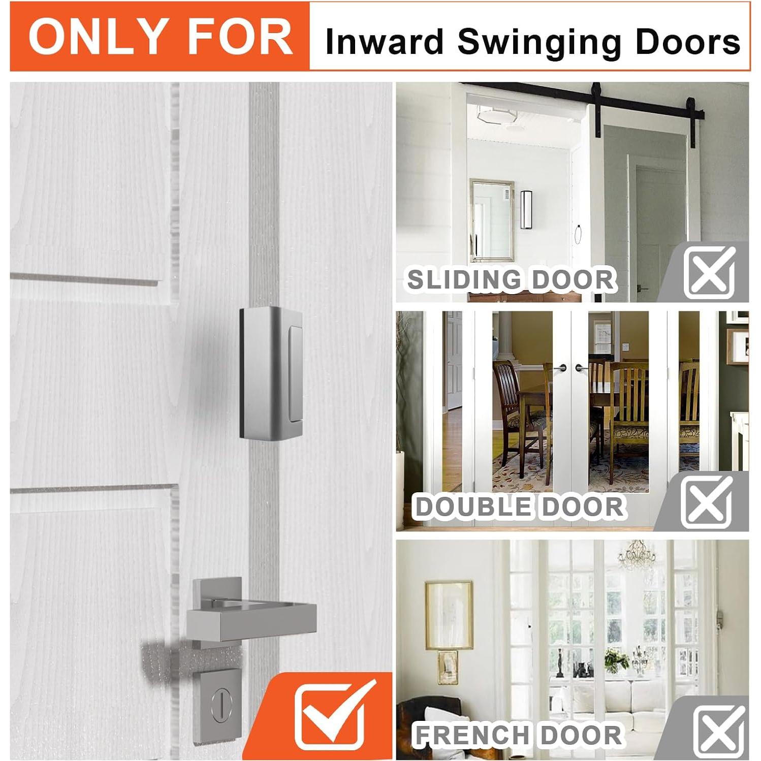 Cerradura de Seguridad KOVOSCH Refuerzo 2 Paquete Plata