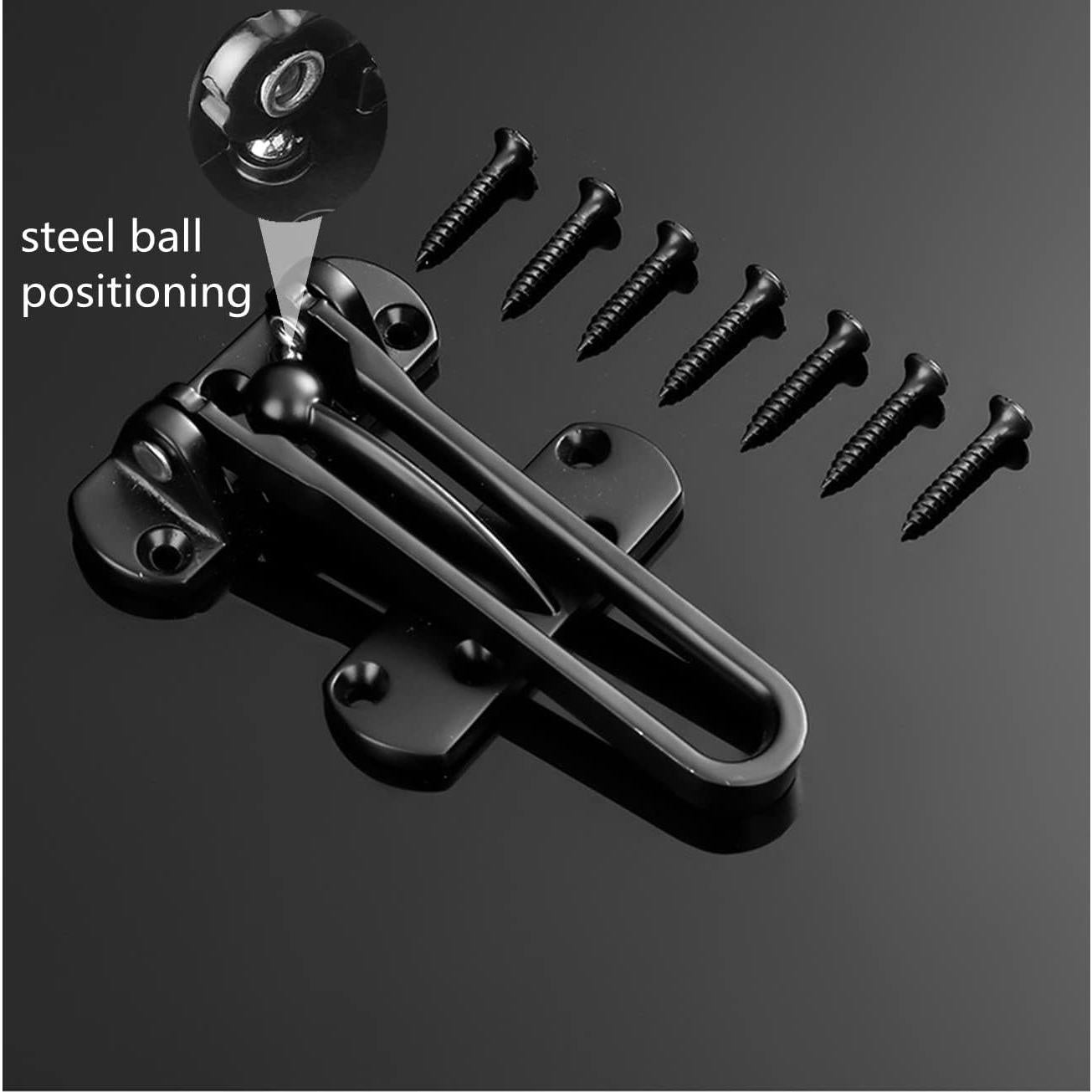 Cerradura de Seguridad para Puerta Szhdxsy, Negro