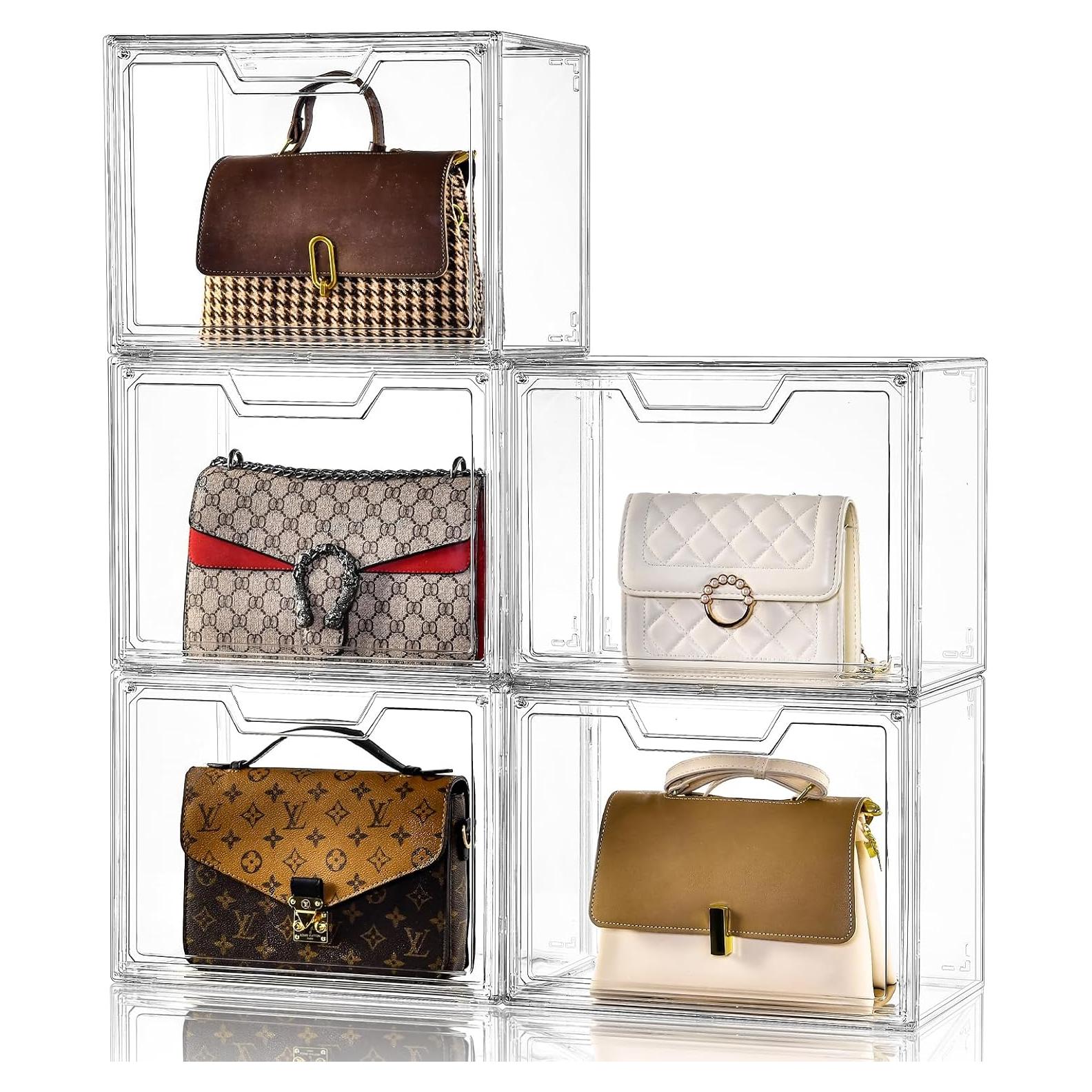 Organizador de Bolsos Stebopum 5 Paquete Acrílico Transparente