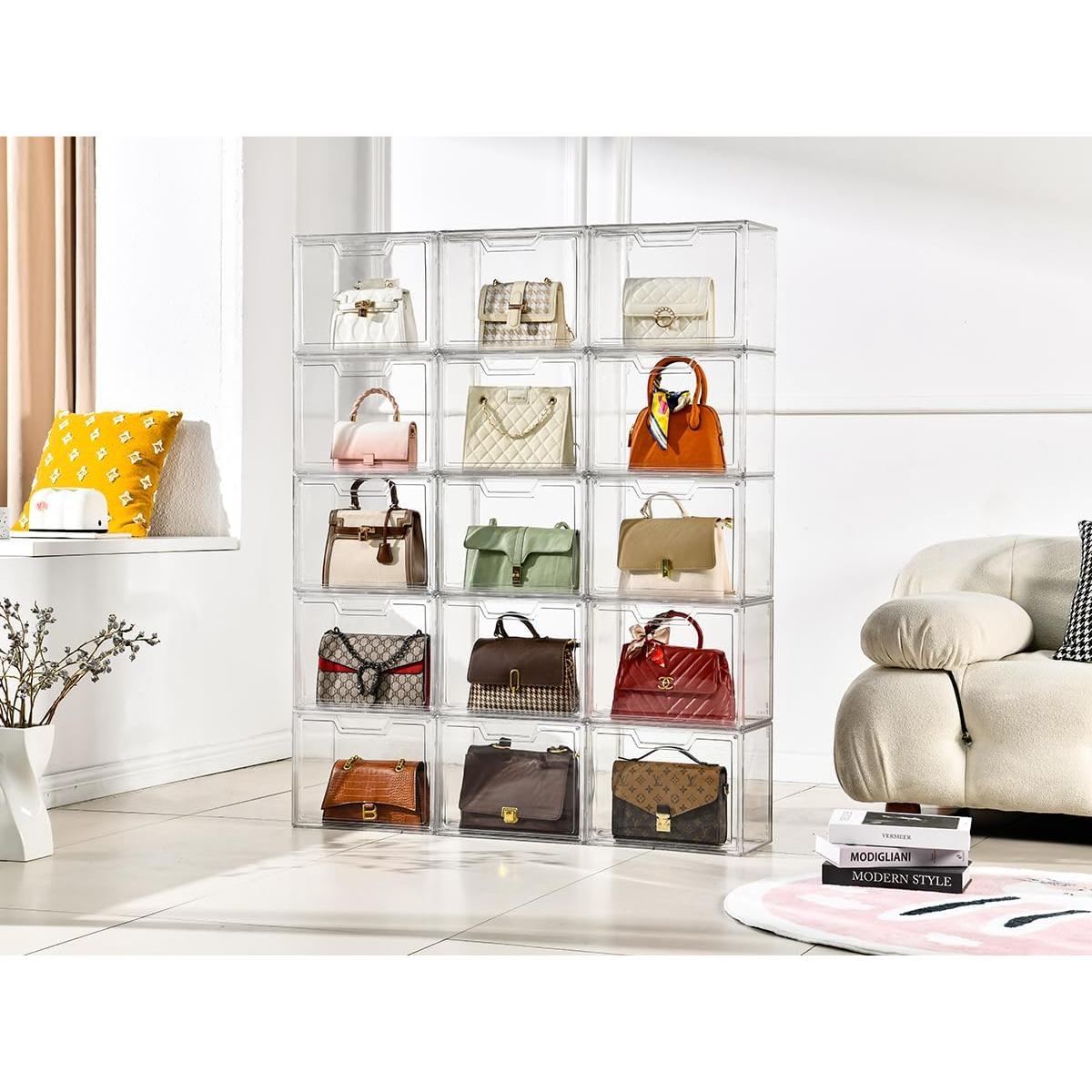 Organizador de Bolsos Stebopum 5 Paquete Acrílico Transparente