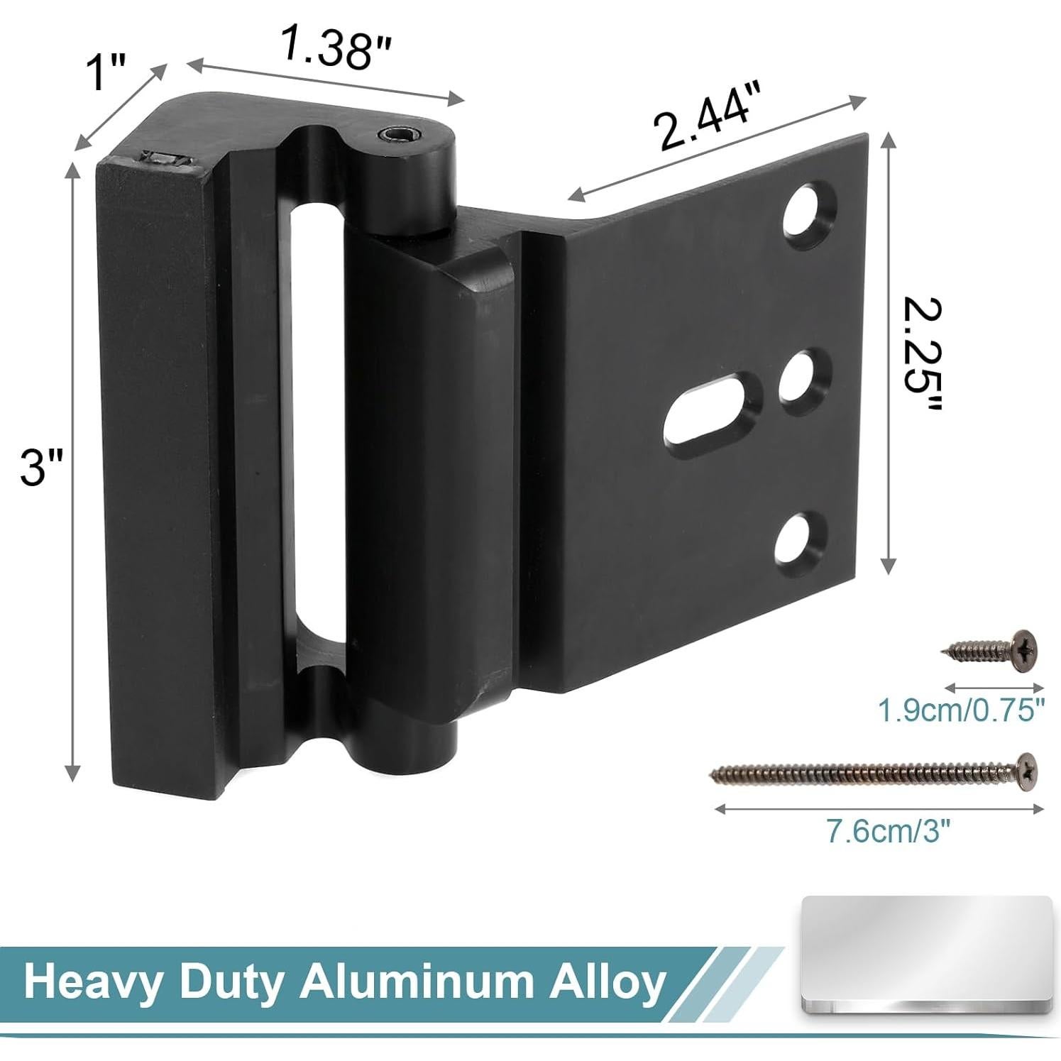 Cerradura de Refuerzo para Puerta POWLAB 2 Paquete Seguridad
