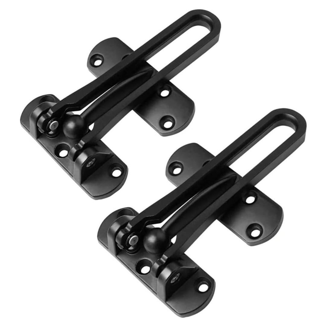 Cerradura de Seguridad para Puerta Szhdx, 2 Paquetes Negros