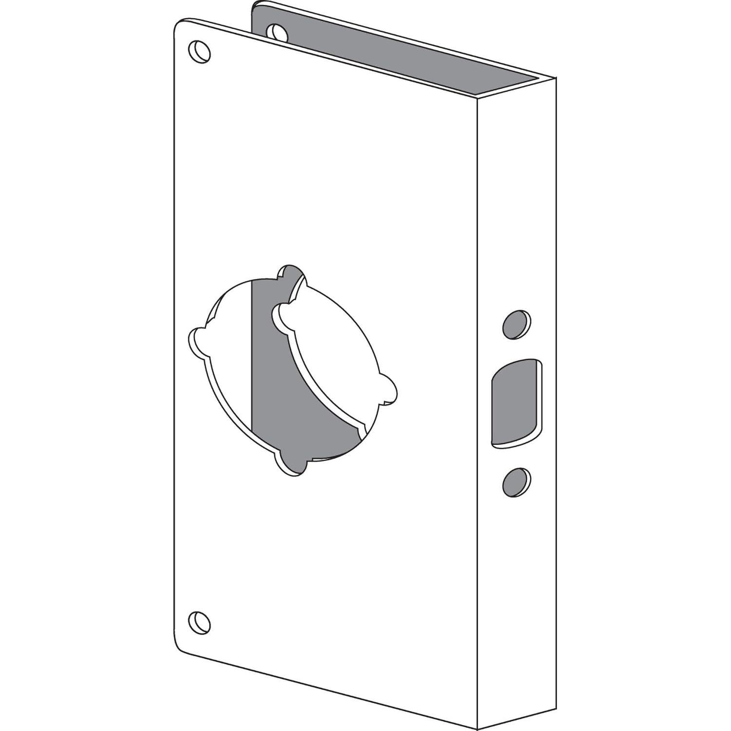 Refuerzo de Cerradura Prime-Line MP9453 Acero Inoxidable