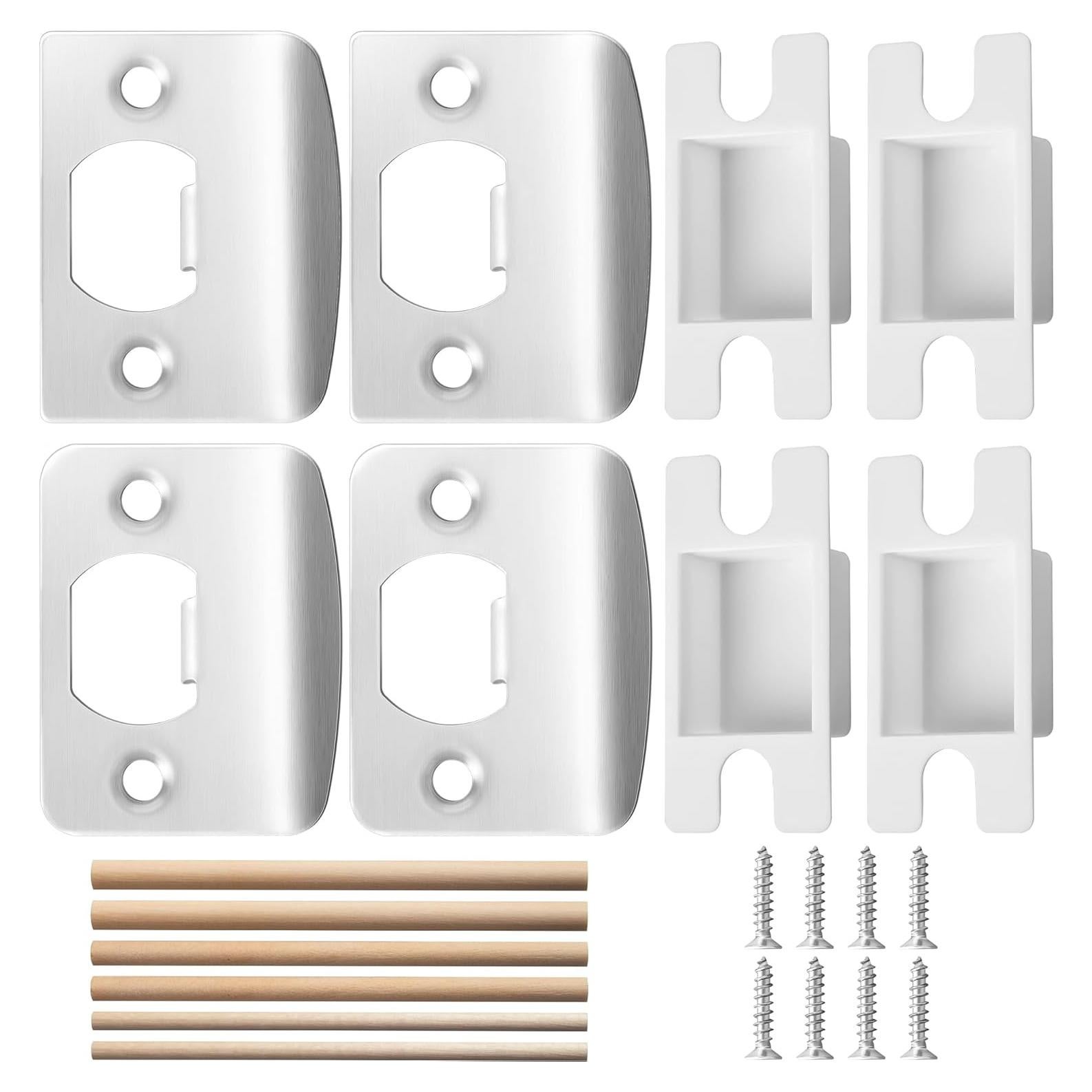 Kit de 4 Placas de Strike Nkiy Quen para Puerta
