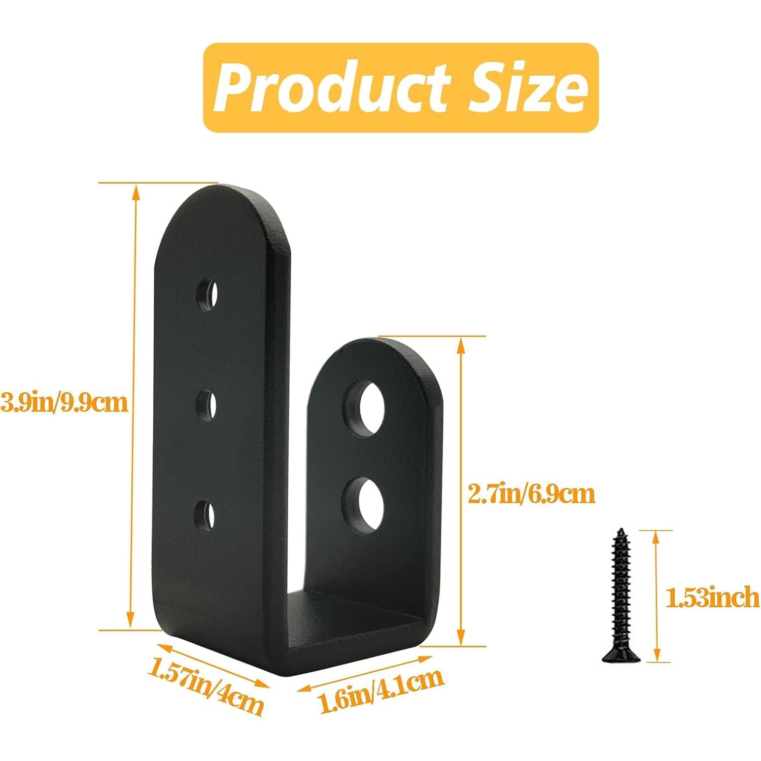 Soportes de Barricada para Puertas 2x4 DOMUEN - Acero 6mm