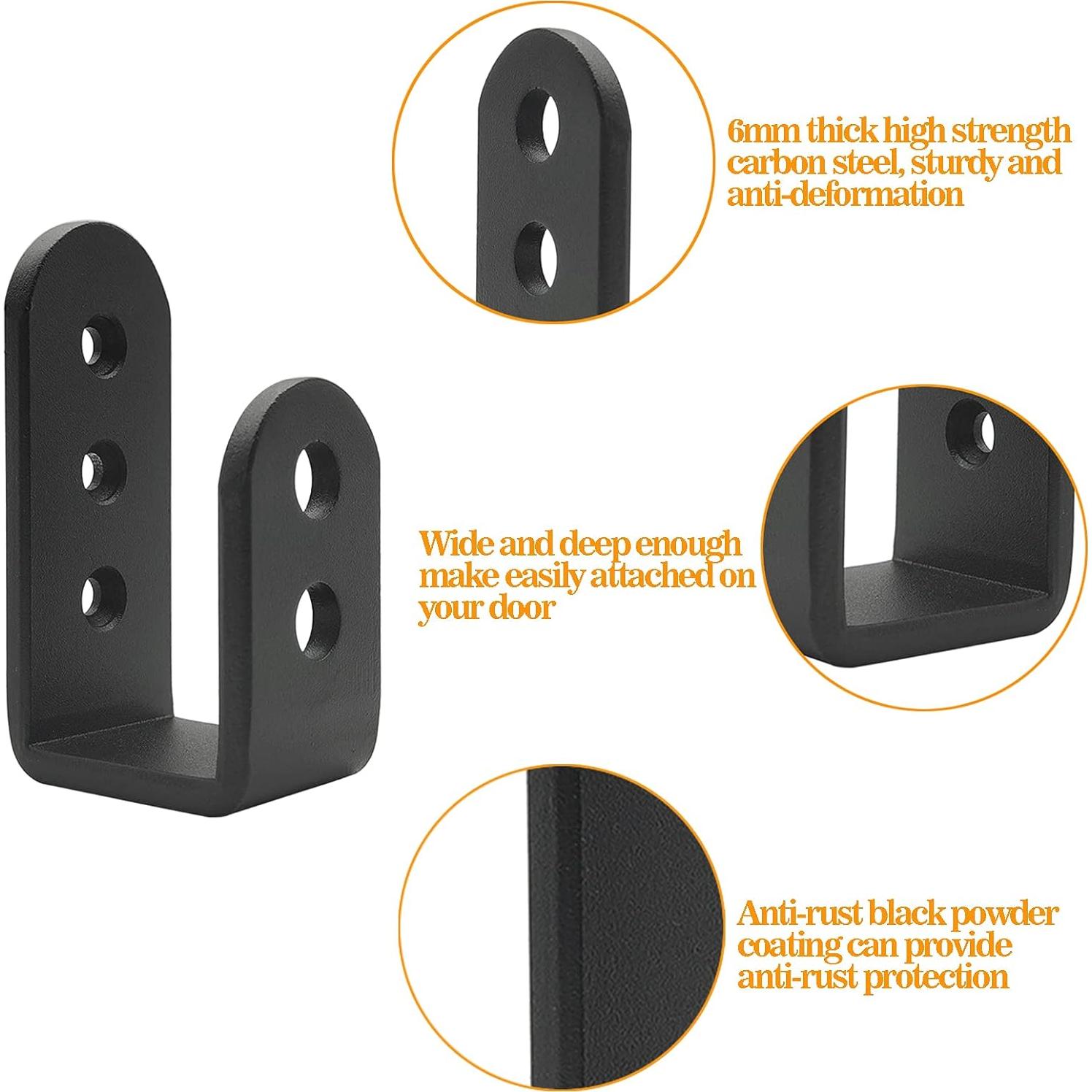 Soportes de Barricada para Puertas 2x4 DOMUEN - Acero 6mm