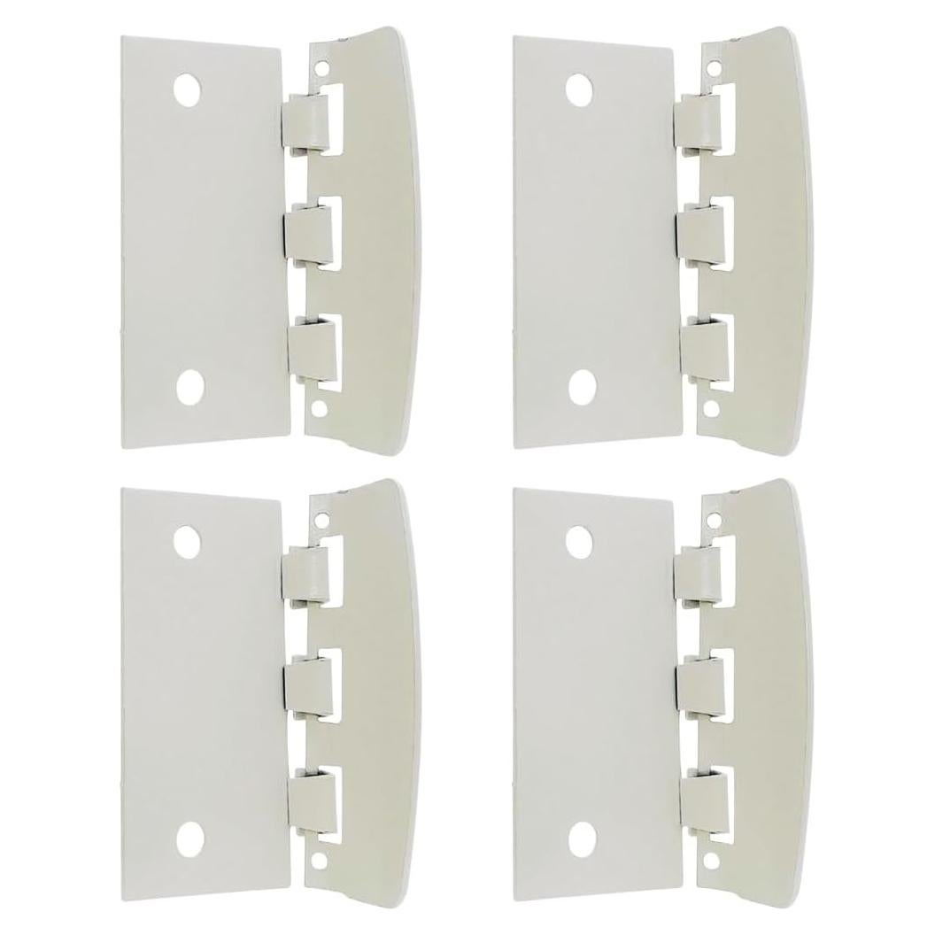 Cerradura de Privacidad Reversible QCAA Blanca 4 Paquetes