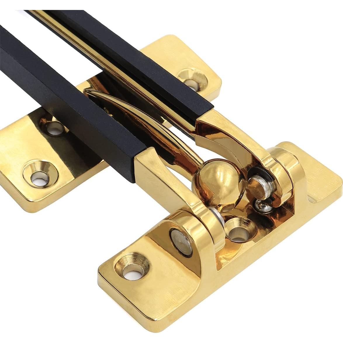 Guardia de Cerradura de Seguridad Ekris Dorado para Puerta