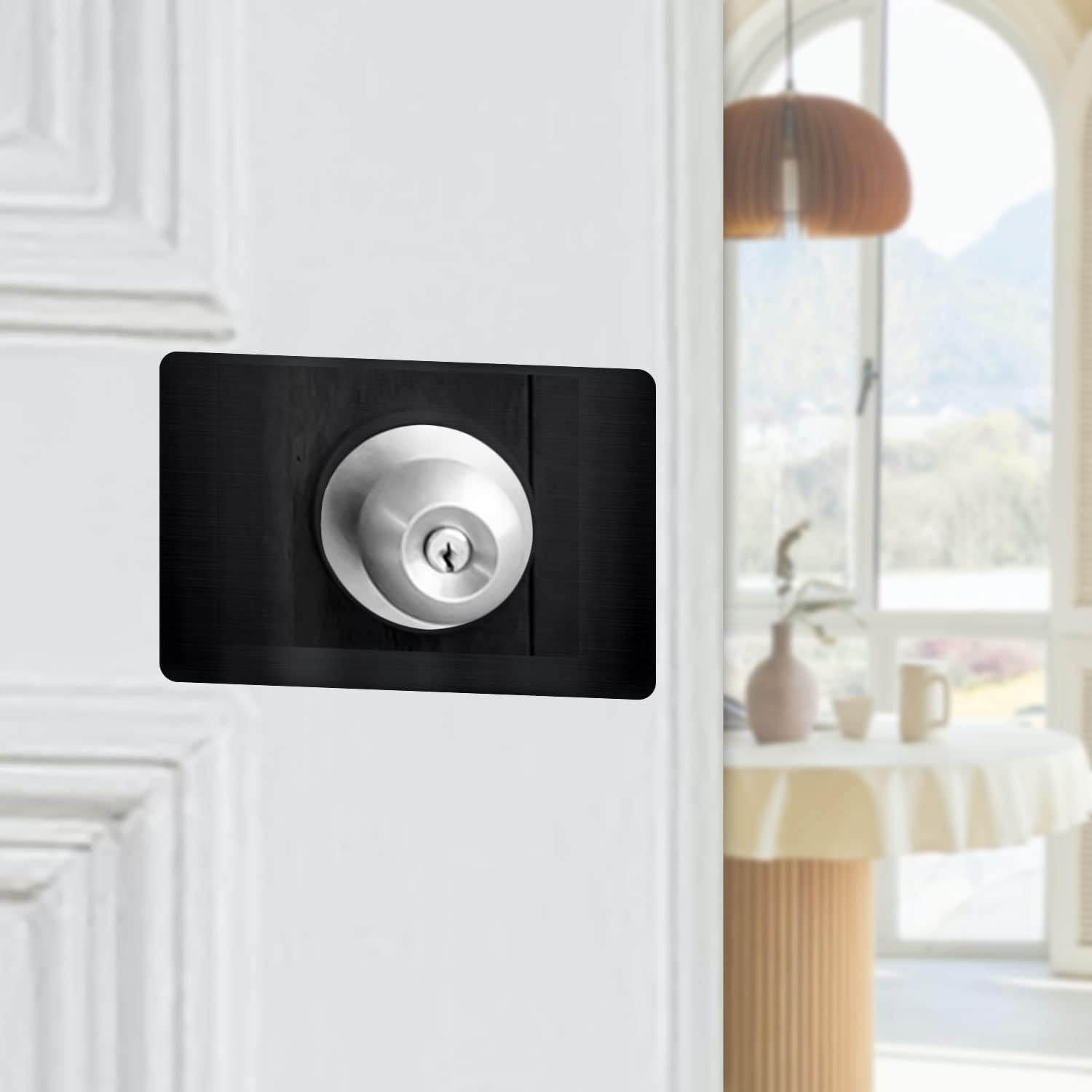 Placa de Refuerzo para Cerradura de Puerta Zolunu - 4 Piezas