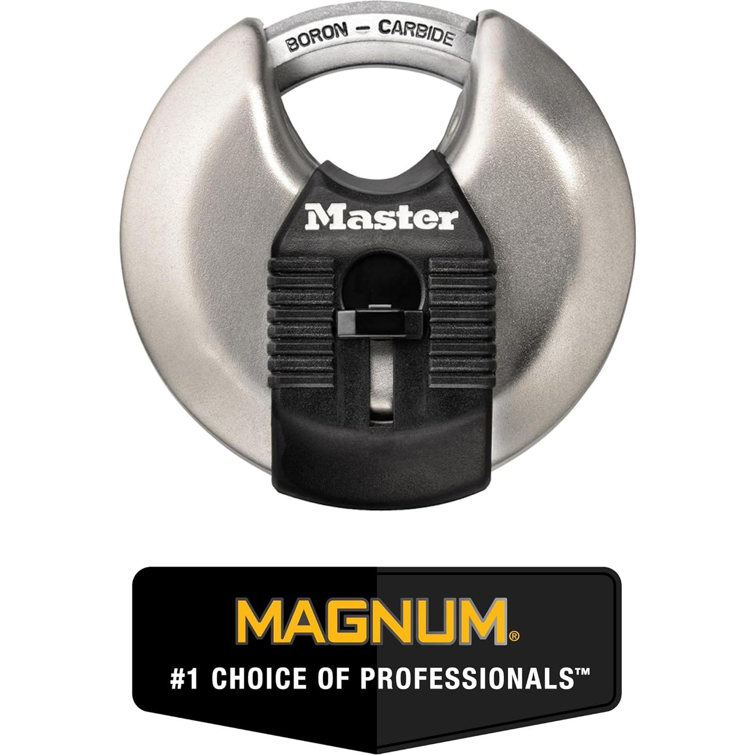 Cerradura Discó Master Lock M40XKAD 70mm Plata Igualada