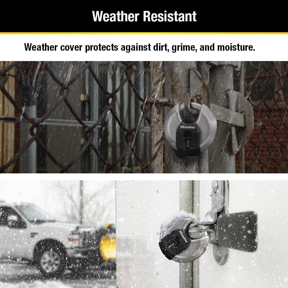 Cerradura Discó Master Lock M40XKAD 70mm Plata Igualada