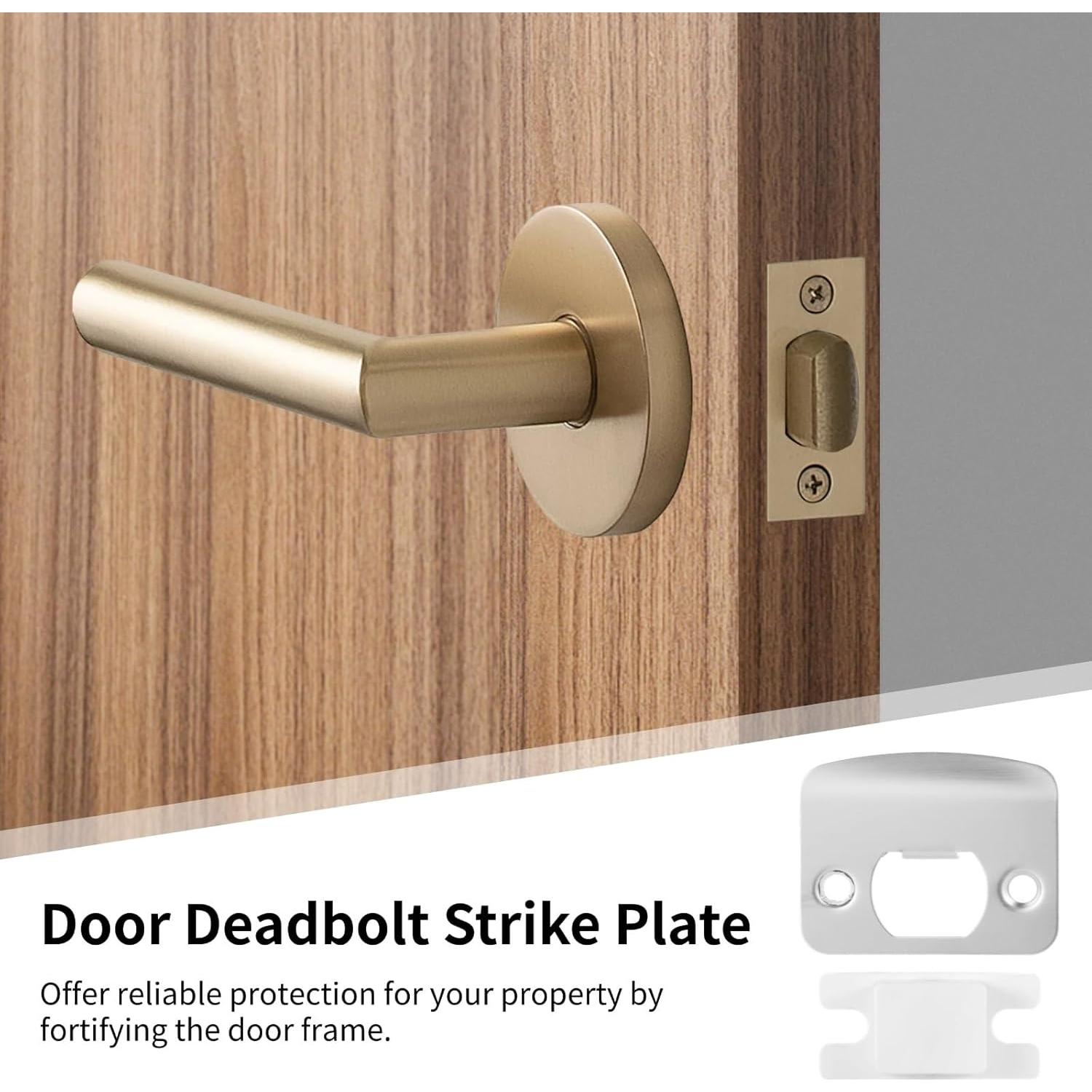 12 Placas de Golpe Acero Inoxidable OMISTAR para Puertas