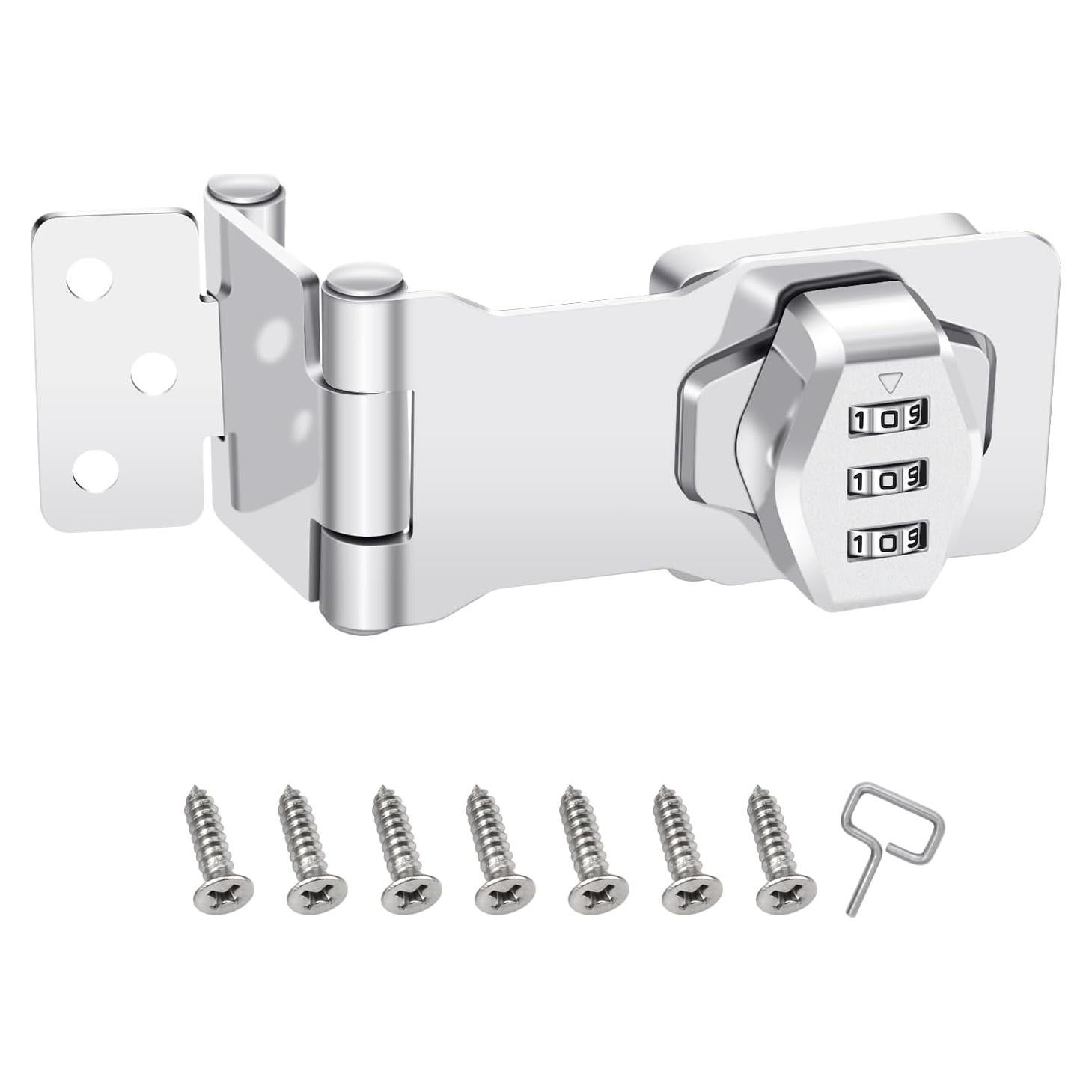 Cerradura de Combinación KIBBEH Acero Inoxidable 304 Blanco