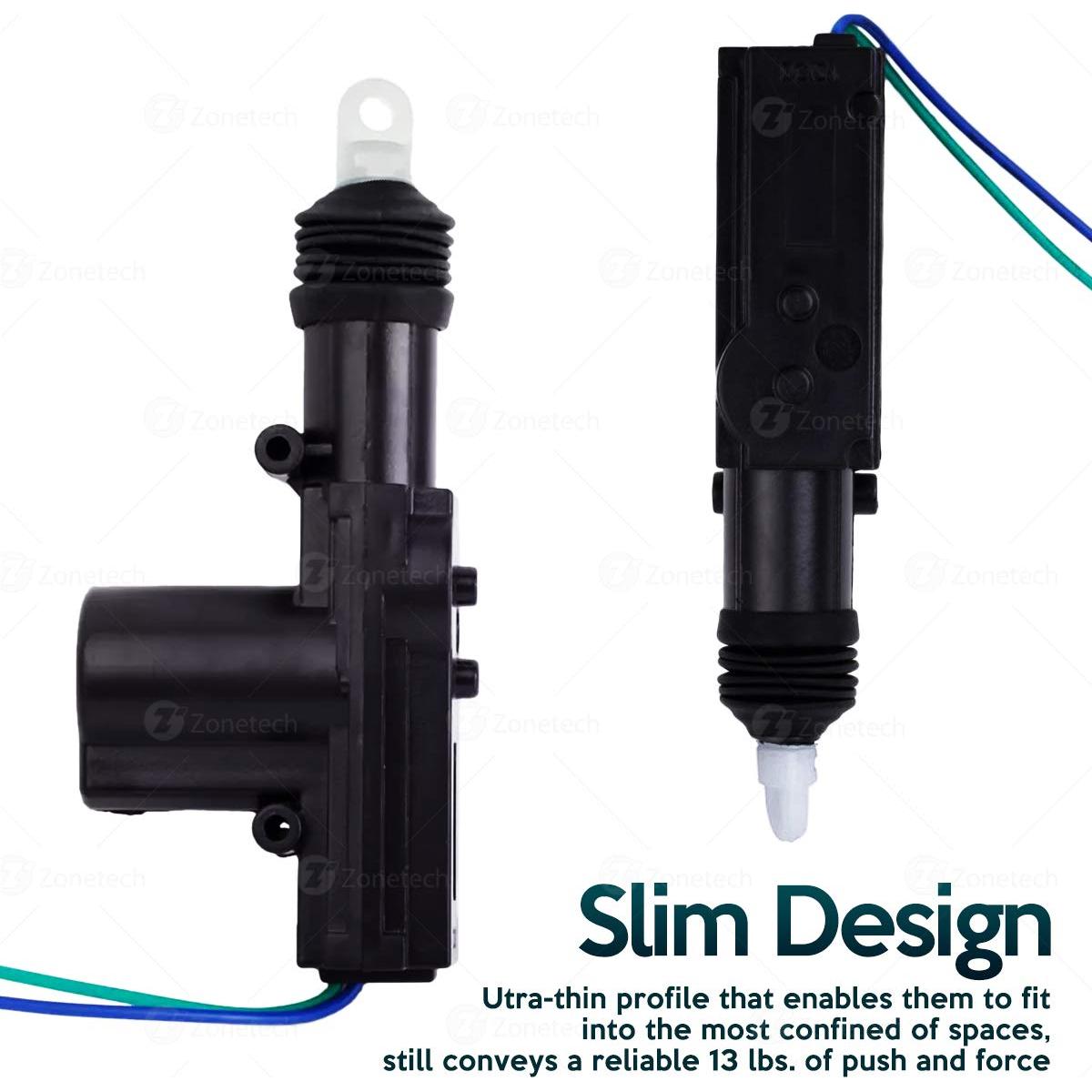 Actuador de Cerradura Eléctrica ZONETECH 4-Pack Alta Potencia