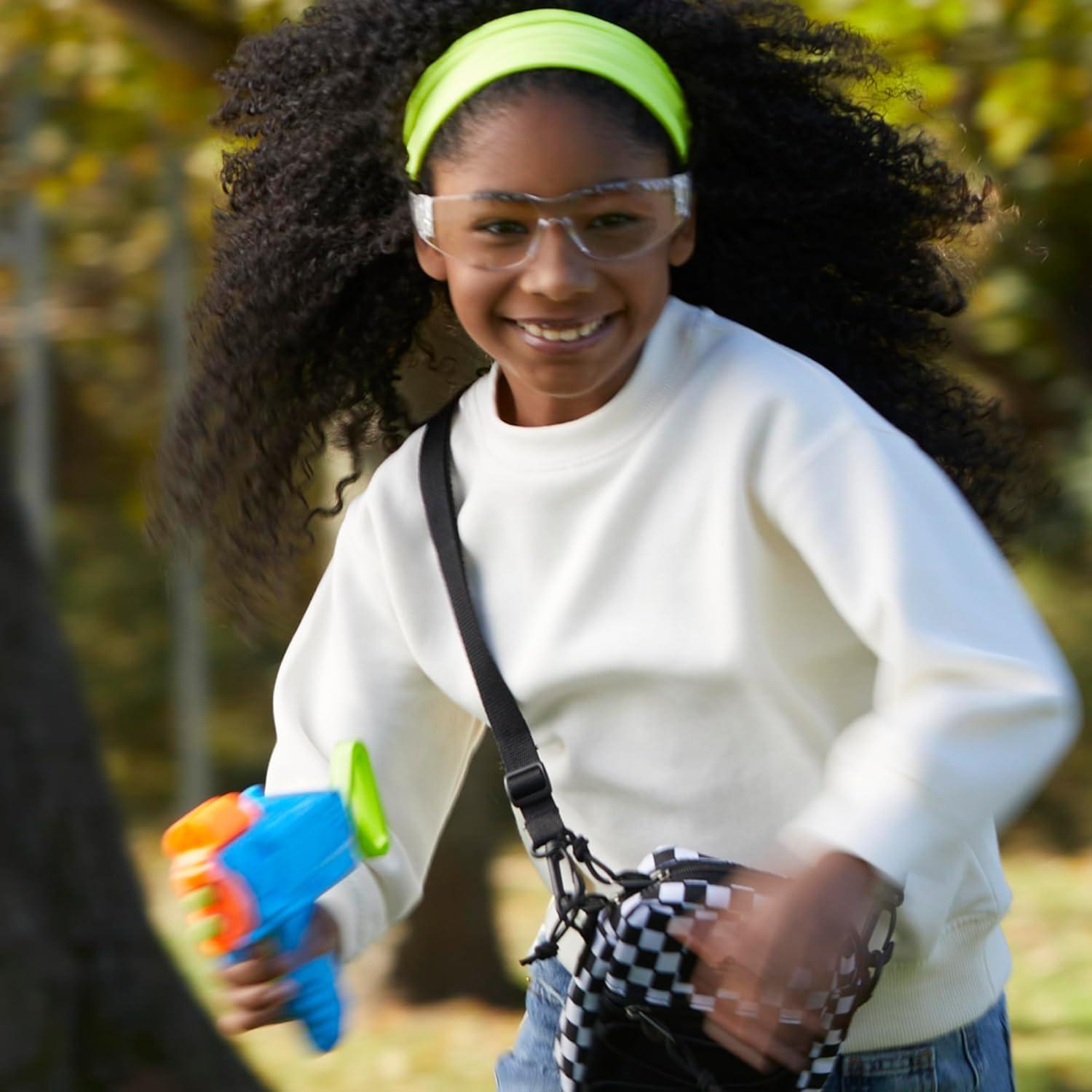 Nerf Elite Junior Racer Blaster 4 Dardos para Niños 6+