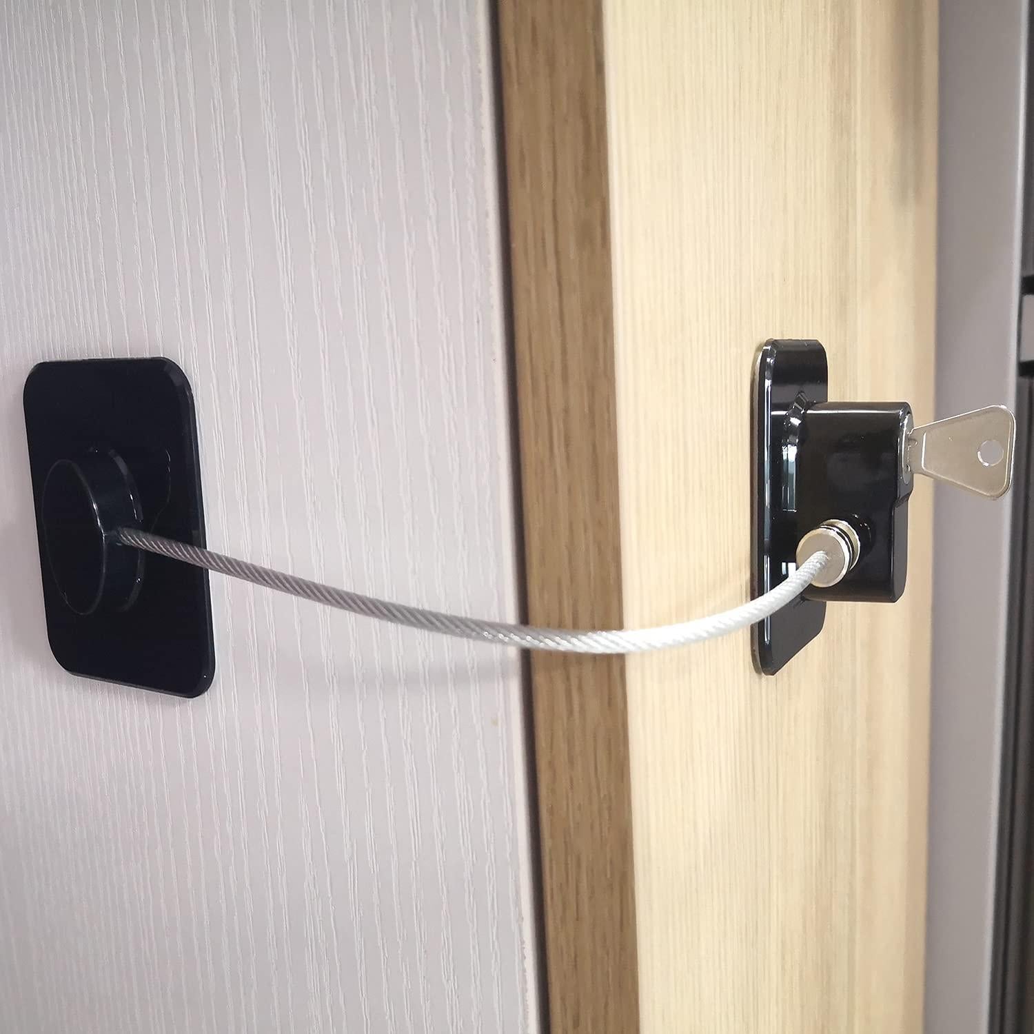 Cerradura de Refrigerador YEYA a Prueba de Niños 4 Paquete