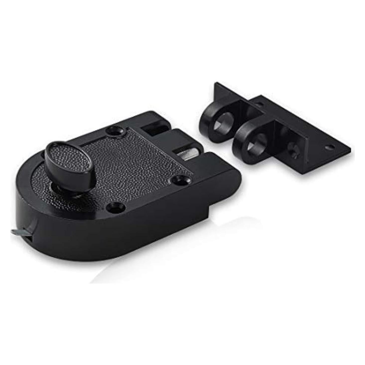 Cerradura de Doble Cilindro SUMBIN con Llave - Negro