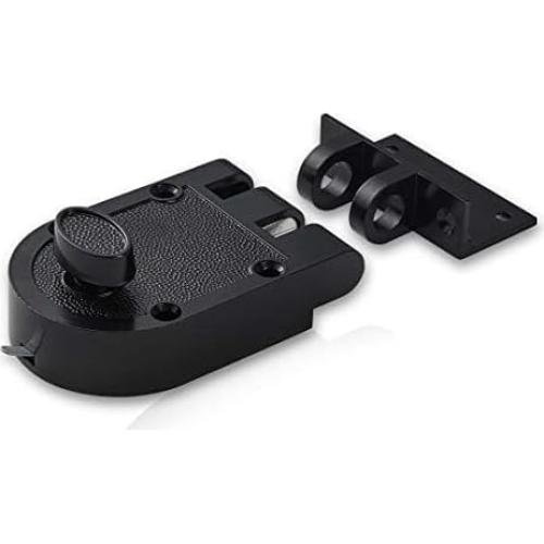 Cerradura de Doble Cilindro SUMBIN con Llave - Negro