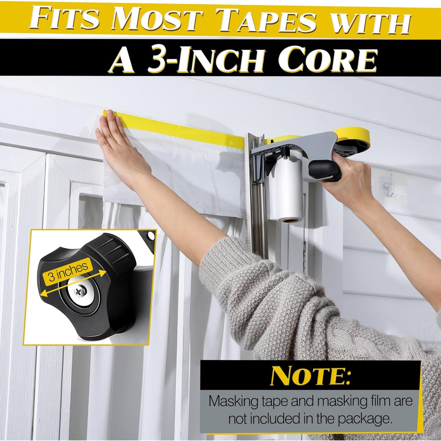 Kit Dispensador Cinta de Pintor Enhon con Cuchilla 30 cm