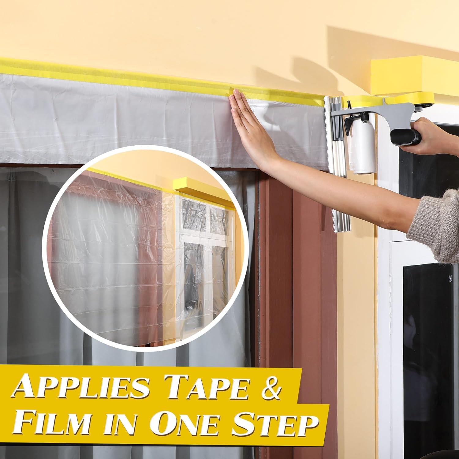 Kit Dispensador Cinta de Pintor Enhon con Cuchilla 30 cm