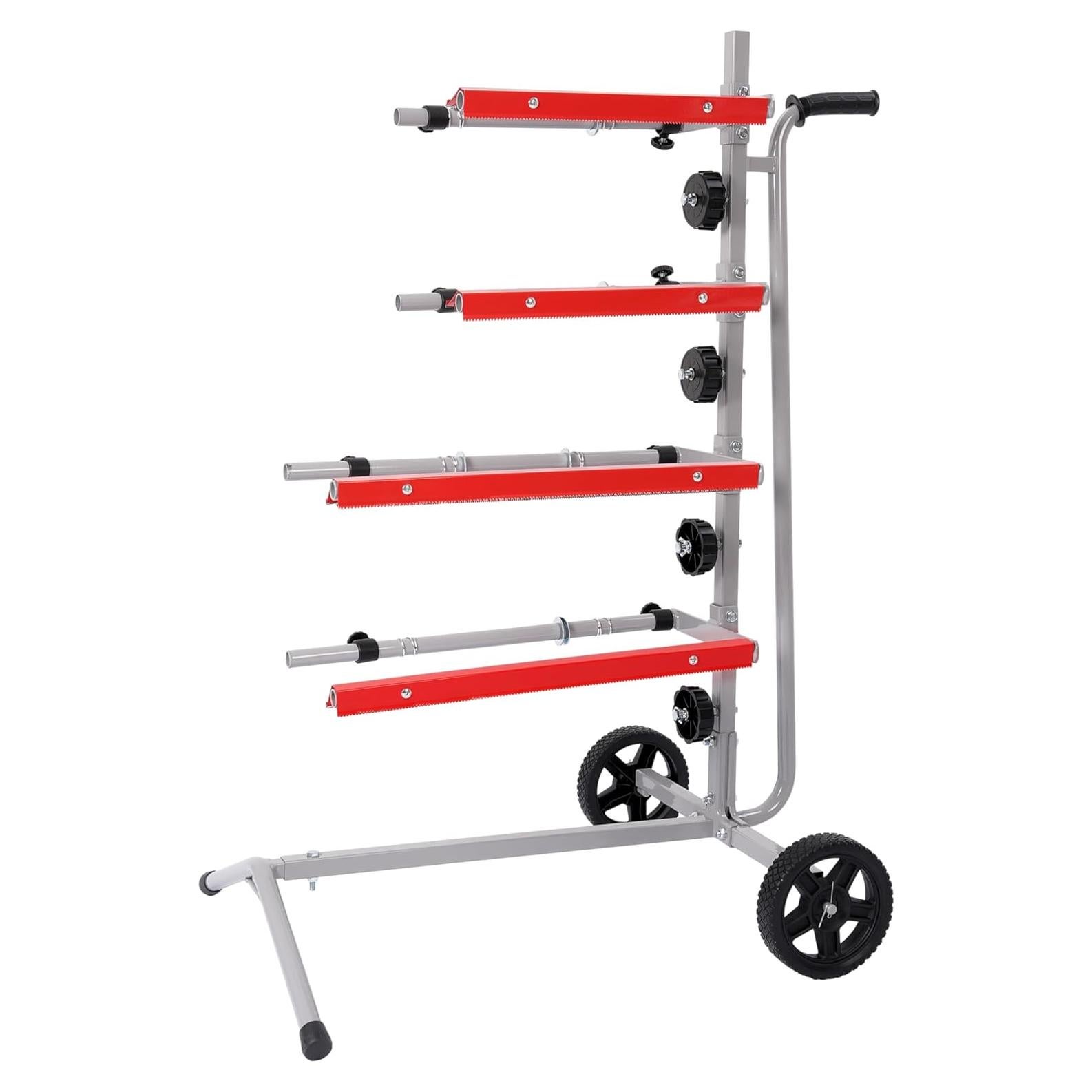 Soporte Móvil para Papel de Enmascarar KUAFU 4 Rollos