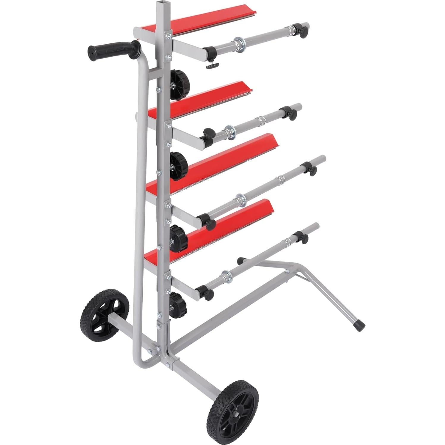 Soporte Móvil para Papel de Enmascarar KUAFU 4 Rollos